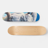 Kaketoe kunst skateboard (Horizontaal)