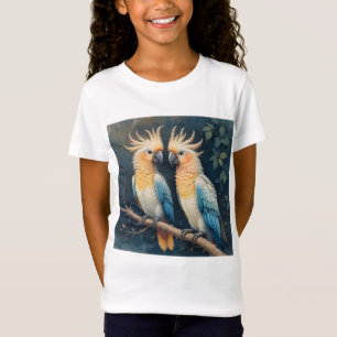 kaketoe-papegaaienpaar t-shirt