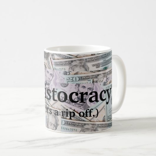 Kakistocracy mug (Devant droit)