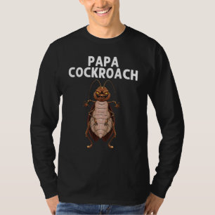 Kakkerlak Voor Mannen Vader Entomologie Ongedierte T-shirt