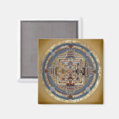 Kalachakra Mandala B aimant (Recto/Verso)