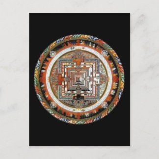 Kalachakra Mandala Briefkaart