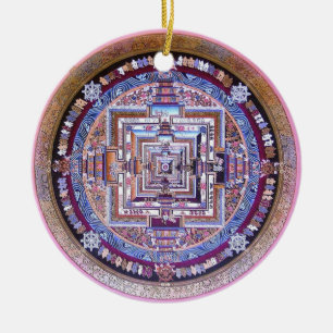 Kalachakra Mandala Keramisch Ornament