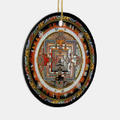 Kalachakra Mandala Keramisch Ornament (Rechts)