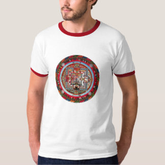 kalachakra mandala - mannen t-shirt