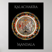Kalachakra Mandala Poster (Voorkant)