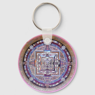 Kalachakra Mandala Tibetan Buddhist Sleutelhanger