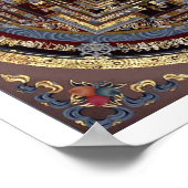 Kalachakra Mandala Un Poster (Coin)