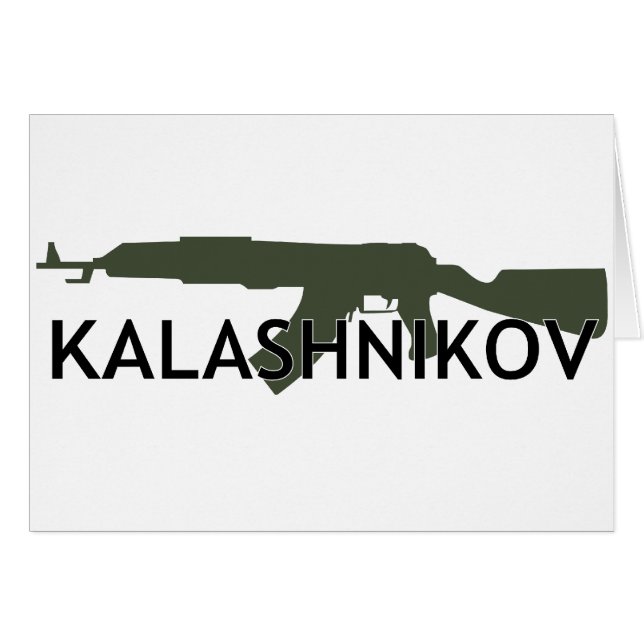 ** KALACHNIKOV ** (Devant horizontal)