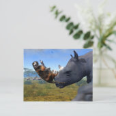 Kalahari Express Briefkaart (Staand voorkant)