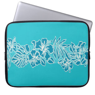 Kalaheo Hawaiian Hibiscus Tapa Laptop Wetsuit tas