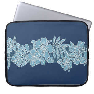 Kalaheo Hawaiian Hibiscus Tapa Laptop Wetsuit tas