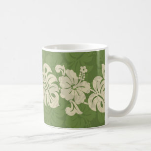 Kalakaua Hawaïaanse Hibiscusrand KL301 Koffiemok