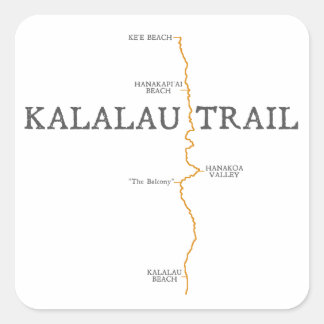 Kalalau Trail sticker