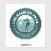 Kalalau Trail (T) Sticker (Vel)