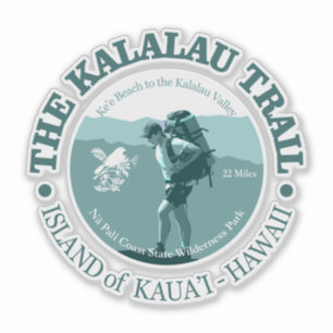 Kalalau Trail (T) Sticker