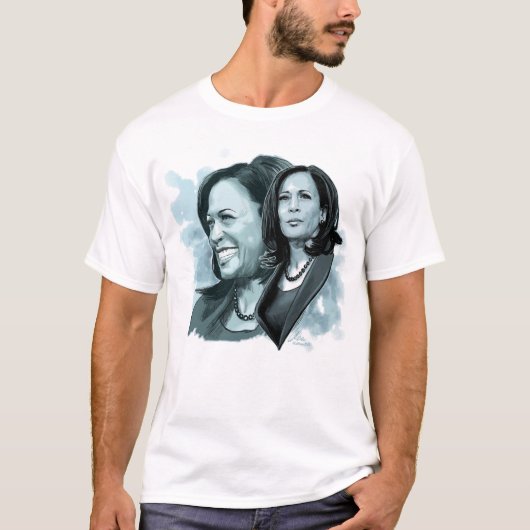 Kalama Harris voor President 2024 T-shirt (Voorkant)