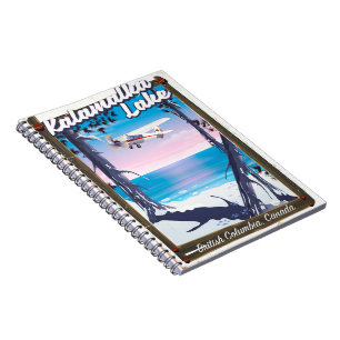 Kalamalka-meer, Brits-Columbia Canada Notitieboek