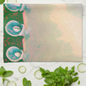 Kalanchoe Plant Abstract Theedoek (Gevouwen)