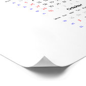 Kalandender meeuw 2022 Poster - Zondag eerst (Hoek)