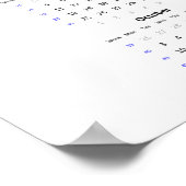 Kalandermuurkalender meeuw 2022 - maandag eerst poster (Hoek)