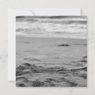 KALAPAKI BEACH, KAUAI FLAT WENSKAART BLANK KAART