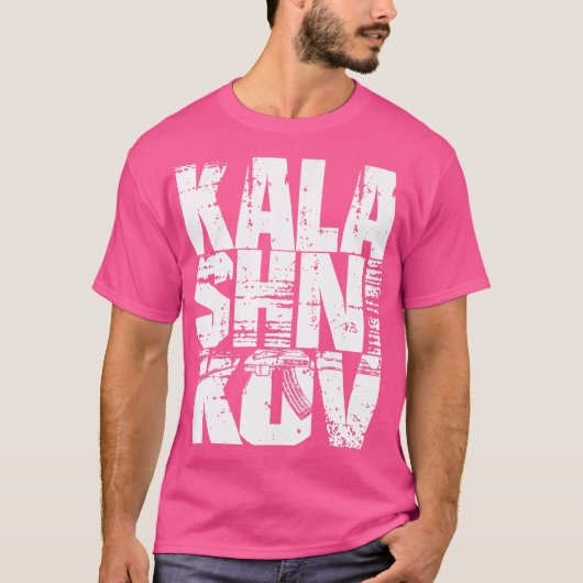 Kalashnikov Ak47 Tshirt Ak-47 Gift Shirt (Voorkant)
