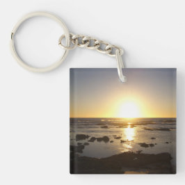 Kalbarri Beach Sunset Acrylkey Ring Sleutelhanger
