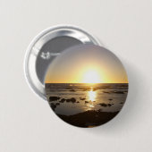 Kalbarri Beach Sunset Ronde Button 5,7 Cm (Voorkant /achterkant)