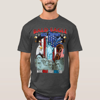 Kale adelaar sap zo vaderlandslievend dat het pijn t-shirt