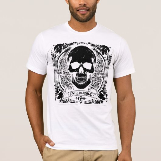 Kale Botten Chic: Skeleton T-shirt Sale! (Voorkant)