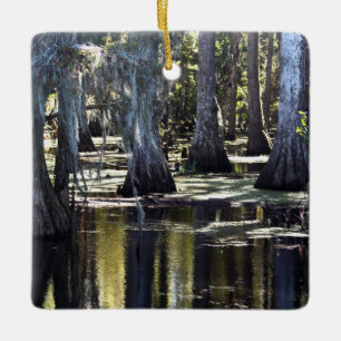 Kale Cypressbomen Keramisch Ornament