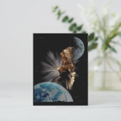 Kale Eagle Motivatie Briefkaarten (Staand voorkant)