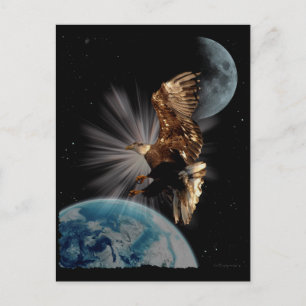 Kale Eagle Motivatie Briefkaarten