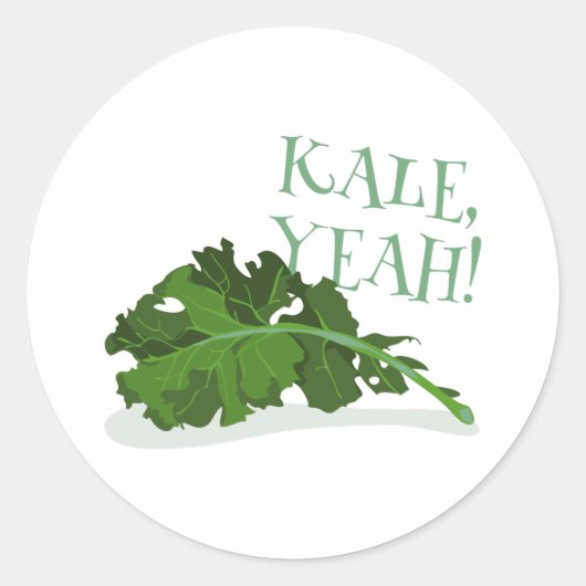 Kale Ja Ronde Sticker (Voorkant)