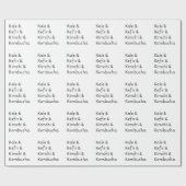 Kale Kefir Kimchi Kombucha Cadeaupapier (Vlak)