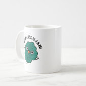 Kale-lelujah Funny Veggie Kale Pun Koffiemok (Voorkant links)