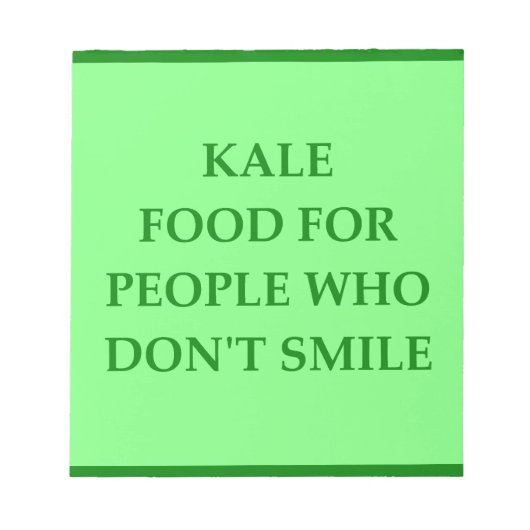 KALE NOTITIEBLOK (Voorkant)