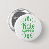 Kale Queen Button (Voorkant /achterkant)