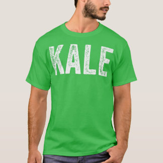 Kale Vegans Vegetari Veggie Garden Gardener Vin T-shirt