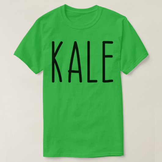 Kale Vegans Vegetarians Veggie Garden Gardener Fun T-shirt (Design voorkant)