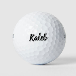 Kaleb Mannen naam, Golfballen