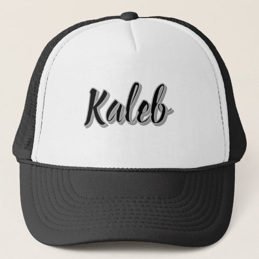 Kaleb Mannen naam, Trucker Pet (Voorkant)