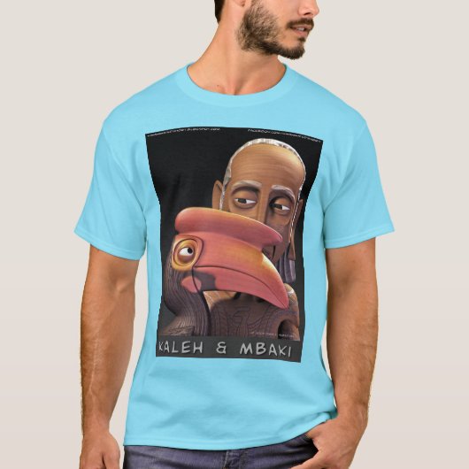 Kaleh en Mbaki Adidas Shirt!!! :D T-shirt (Voorkant)