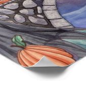 Kalei - Affiche de la Sirène Halloween (Coin)