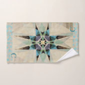 Kaleidescope en aquarelle désaffectée - Personnali (Serviette à main)