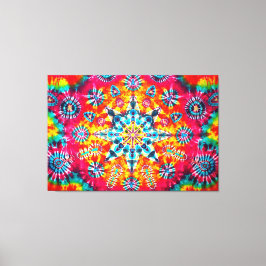 Kaleido-dye Canvas Afdruk