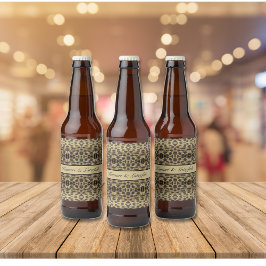 KaleidoCheetah, op maat Bier Etiket