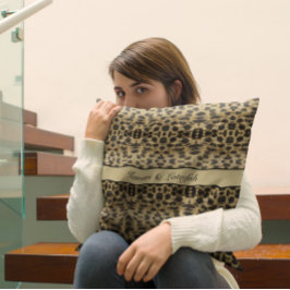 KaleidoCheetah, op maat Kussen