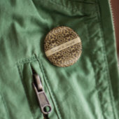 KaleidoCheetah, op maat Ronde Button 5,7 Cm